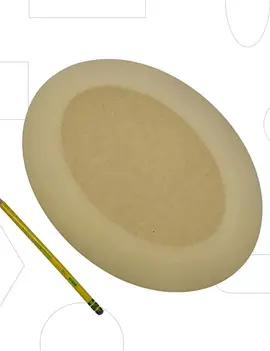 GR Pottery Forms RD2 Oval GR Form - 9" x 12"