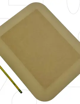 GR Pottery Forms RD2 Rectangle GR Form - 11" x 14"