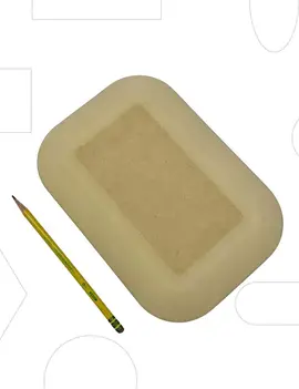 GR Pottery Forms RD2 Rectangle GR Form - 7" x 10"