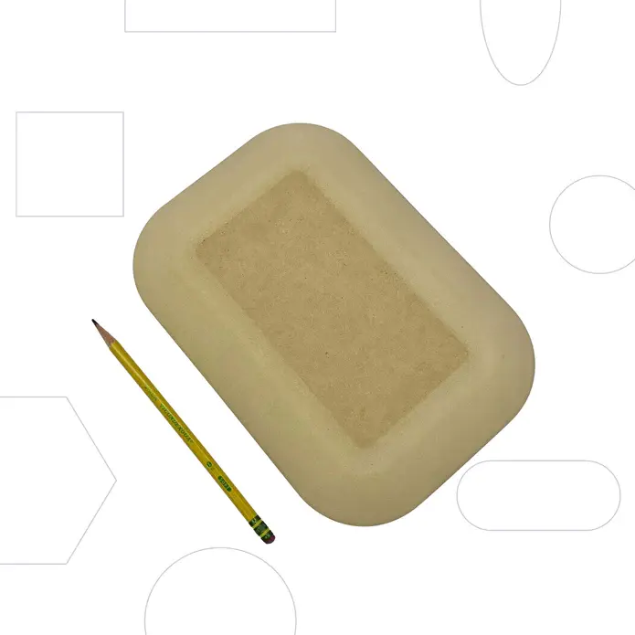 GR Pottery Forms RD2 Rectangle GR Form - 7" x 10"