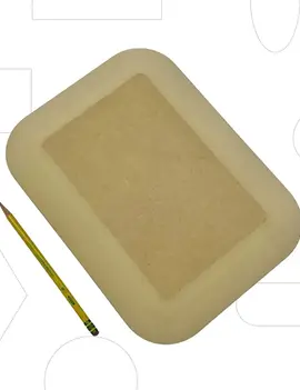 GR Pottery Forms RD2 Rectangle GR Form - 9" x 12"