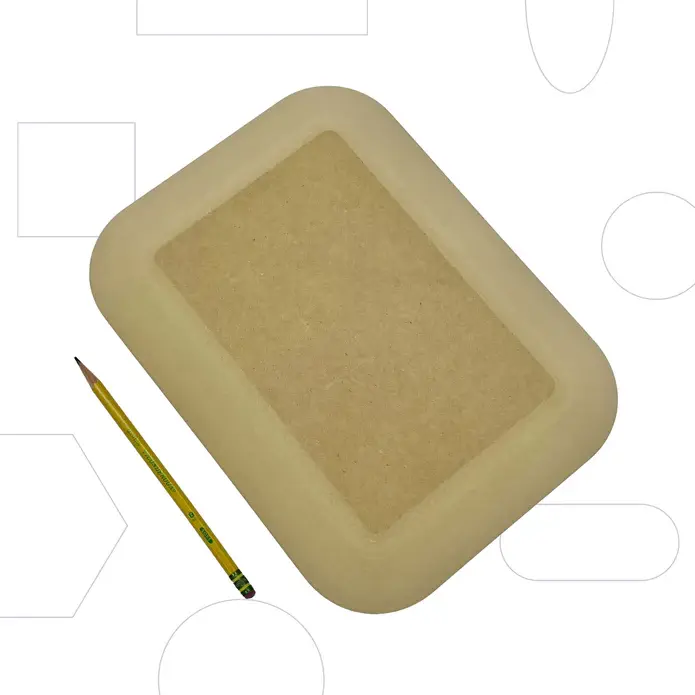 GR Pottery Forms RD2 Rectangle GR Form - 9" x 12"