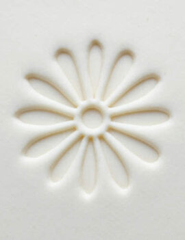 MKM Large Round Stamp (MKM SCL-137) Daisy