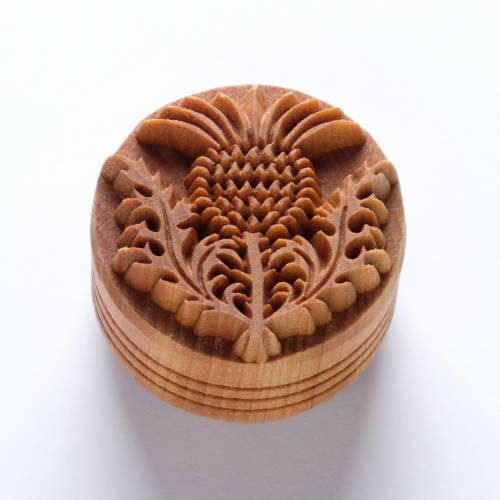 MKM Large Round Stamp (MKM SCL-141) Thistle