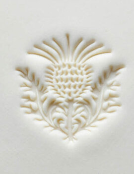 MKM Large Round Stamp (MKM SCL-141) Thistle