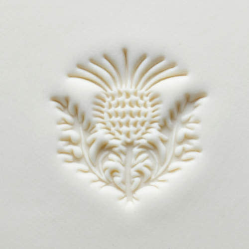 MKM Large Round Stamp (MKM SCL-141) Thistle
