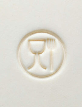 MKM Small Round Stamp (MKM SCS-193) Food Safe