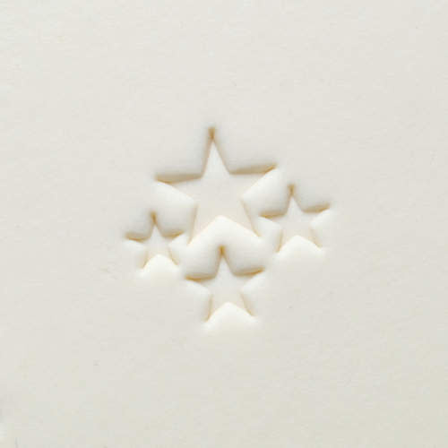 MKM Small Round Stamp (MKM SCS-199) Stars