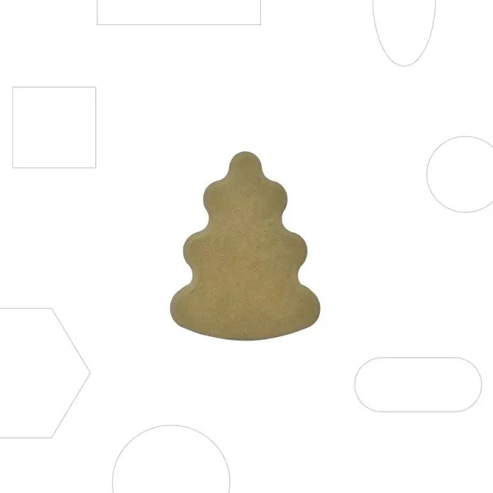 GR Pottery Forms Wallie Christmas Tree GR Form - 4" x 5"
