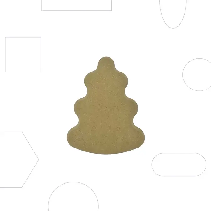 GR Pottery Forms Wallie Christmas Tree GR Form - 6" x 7.5"
