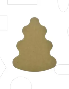 GR Pottery Forms Wallie Christmas Tree GR Form - 8" x 10"