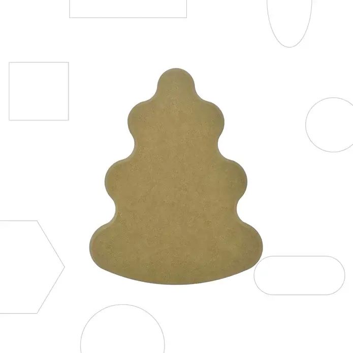 GR Pottery Forms Wallie Christmas Tree GR Form - 8" x 10"