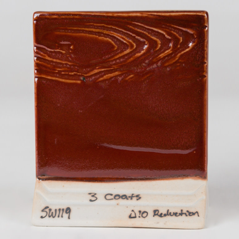 Mayco SW-119 Cinnabar Stoneware Pint