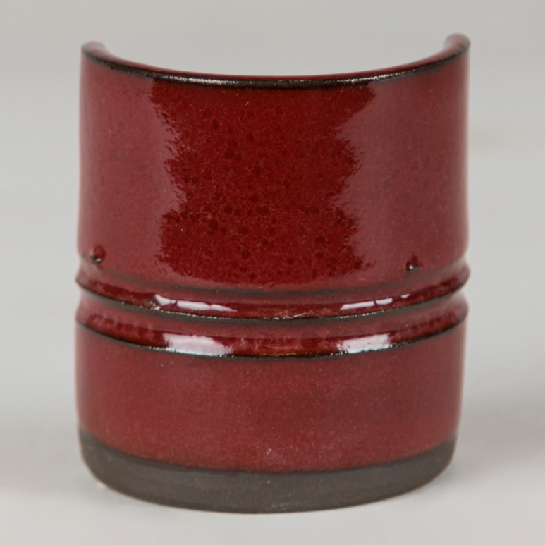 Mayco SW-119 Cinnabar Stoneware Pint