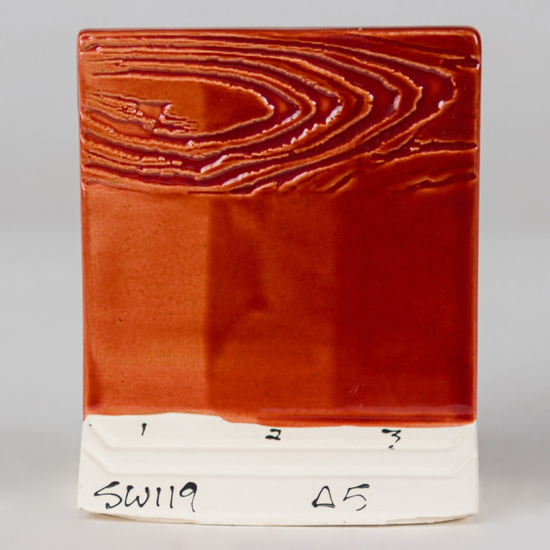 Mayco SW-119 Cinnabar Stoneware Pint