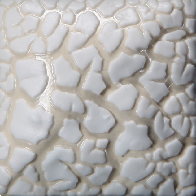 Mayco SW-403 White Mudcrack Stoneware Pint