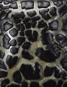 Mayco SW-404 Black Mudcrack Stoneware Pint