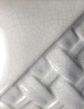 Mayco SW-149 Crackle White Stoneware Pint