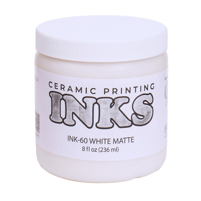 Amaco INK-60 White 8oz Matte