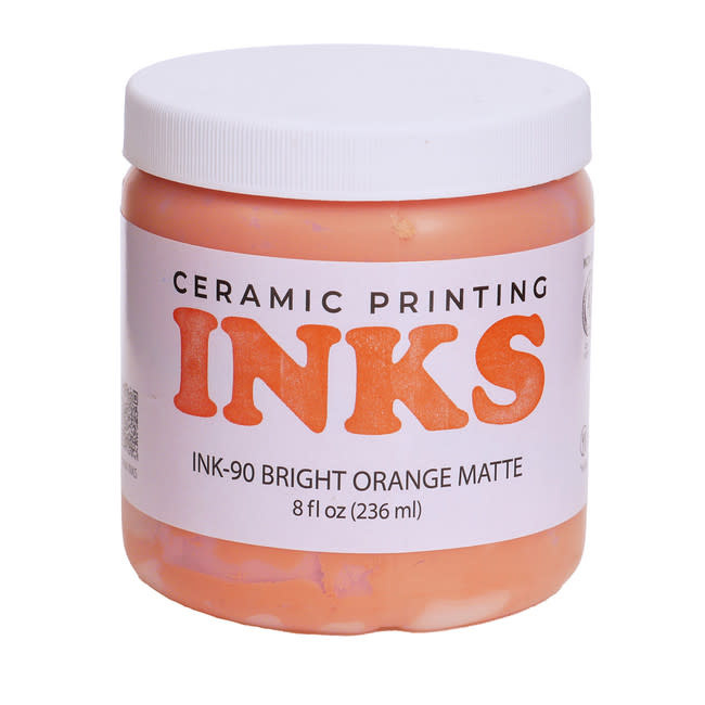 Amaco INK-90 Bright Orange 8oz Matte