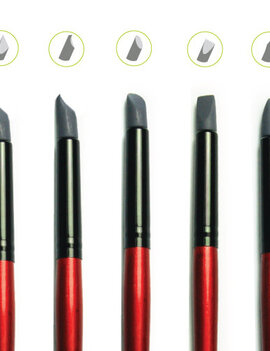 Seven Skill Plastic Clay Shaper Tool Set of 5