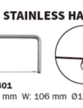 Seven Skill Solid Stainless Harp - Small Cutting Wire (TW)