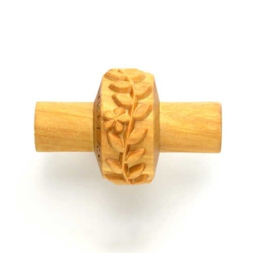 MKM Small Handle Roller (MKM RS-032) Flowers and Vines