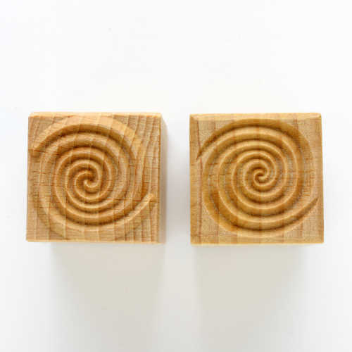 MKM Medium Square Stamp (MKM SSM-027) Spiral