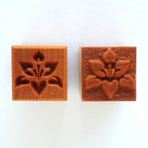 MKM Medium Square Stamp (MKM SSM-105) Orchid
