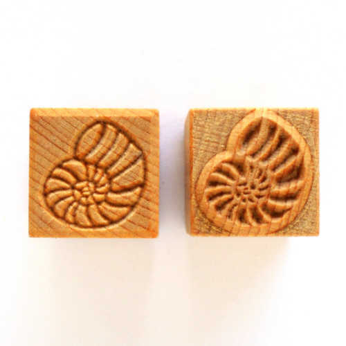 MKM Medium Square Stamp (MKM SSM-121) Ammonite