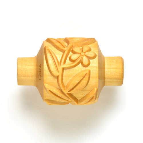 MKM Medium Handle Roller (MKM RM-046) Flowers & Leaves