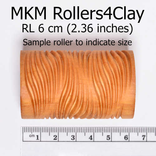 MKM Large Handle Roller (MKM RL-042) Prairie Flowers