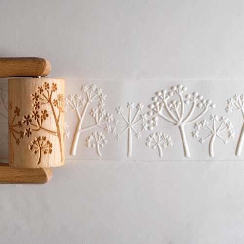 MKM Large Handle Roller (MKM RL-042) Prairie Flowers