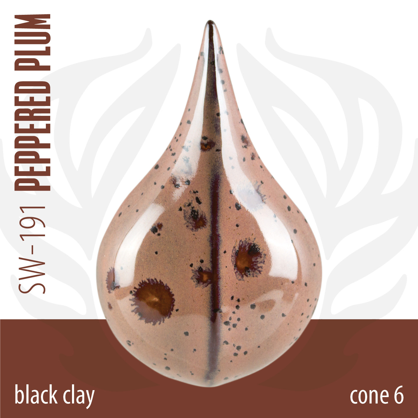 Mayco SW-191 Peppered Plum Stoneware Pint