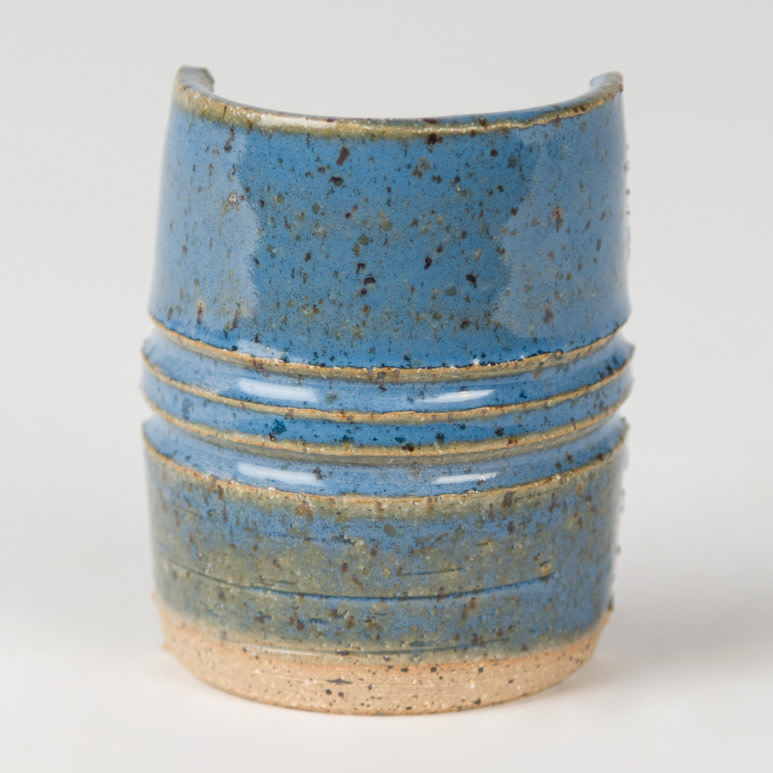 Mayco SW-252 Blue Opal Stoneware Pint