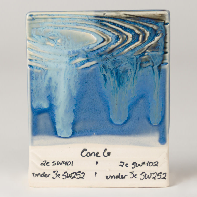 Mayco SW-252 Blue Opal Stoneware Pint