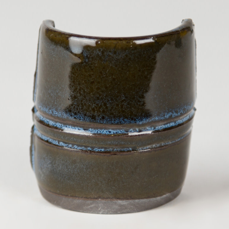 Mayco SW-252 Blue Opal Stoneware Pint