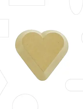 GR Pottery Forms OG Heart GR Form - 6"