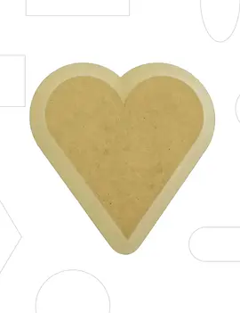 GR Pottery Forms OG Heart GR Form - 8"