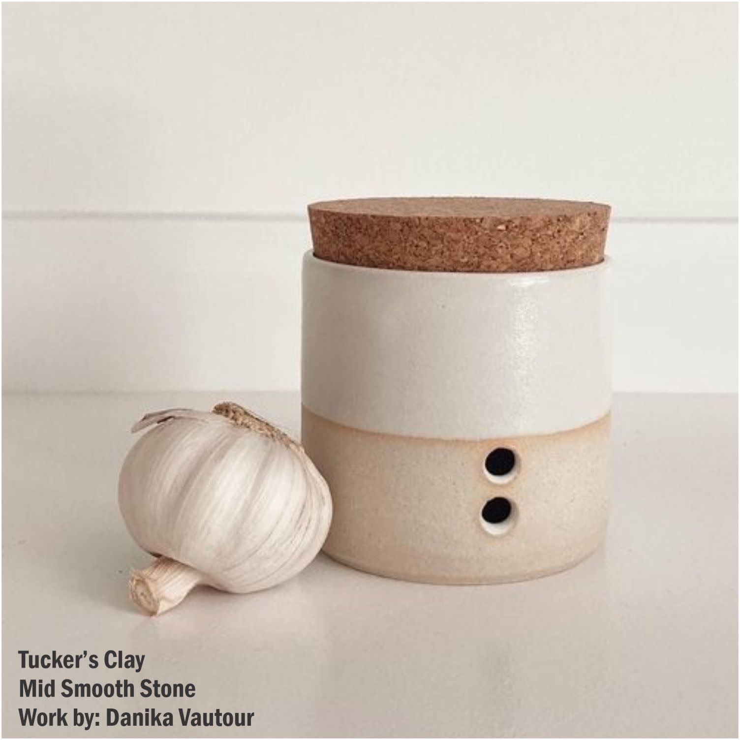 Tucker's Clay Mid Smooth Stone Clay Cone 6 Stoneware