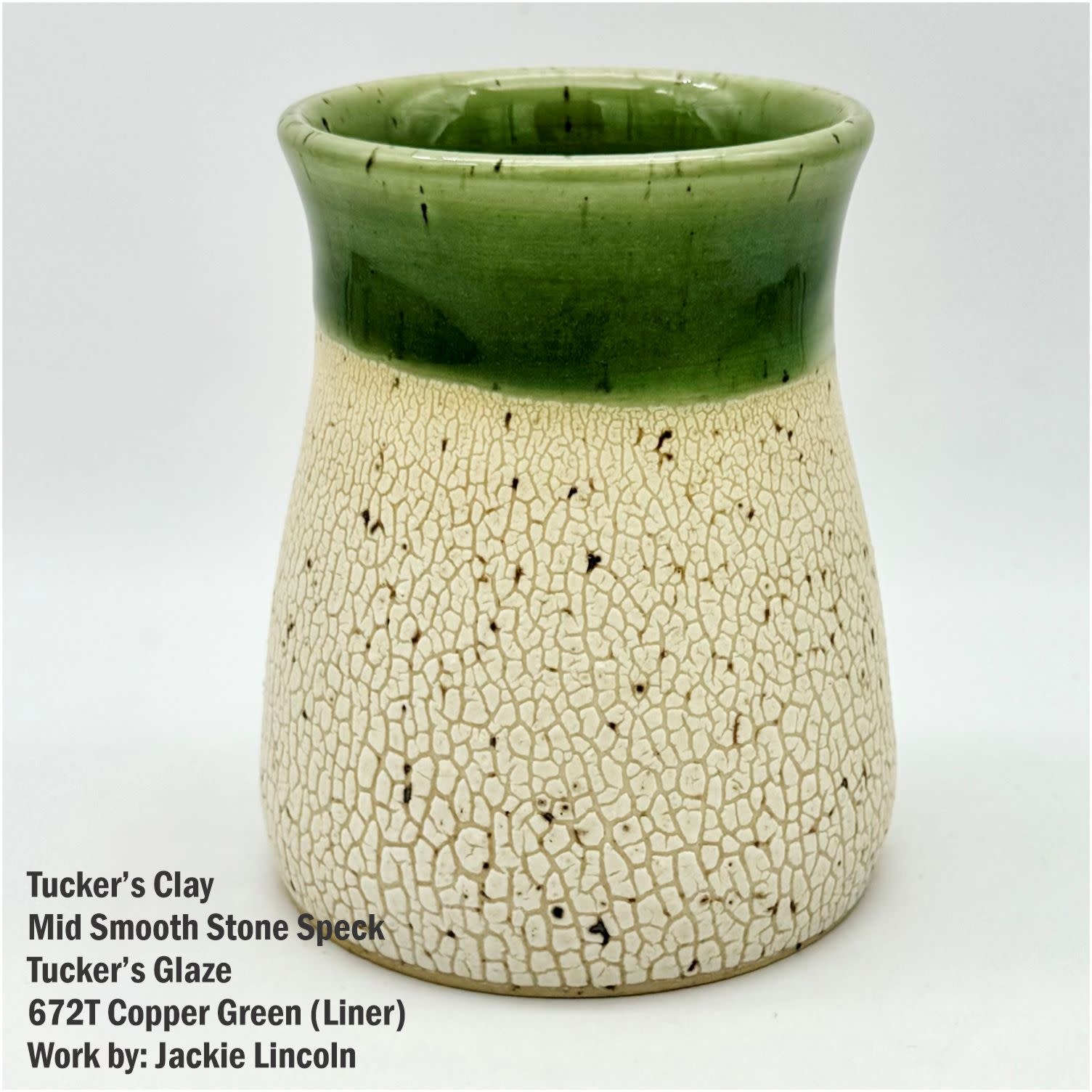 Tucker's Clay Mid Smooth Stone Speck Clay Cone 6 Stoneware