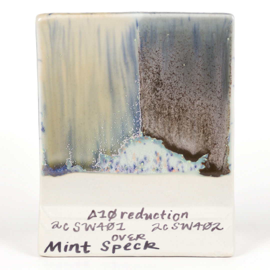 Mayco SW-221 Mint Speck Stoneware Pint