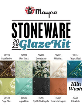 Mayco 2025 Stoneware Glaze Kit - 4oz