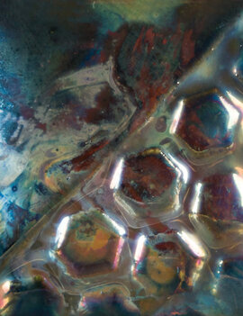 Mayco RK-100 Raku Black Metallic Pint