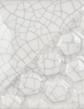 Mayco RK-103 Raku White Crackle Pint