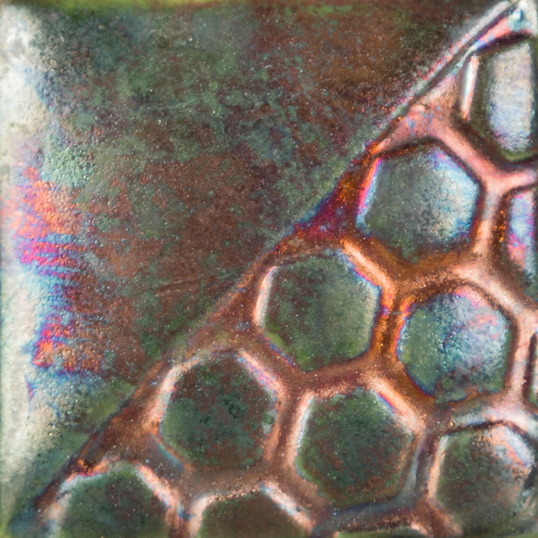 Mayco RK-107 Raku Oil Slick Pint