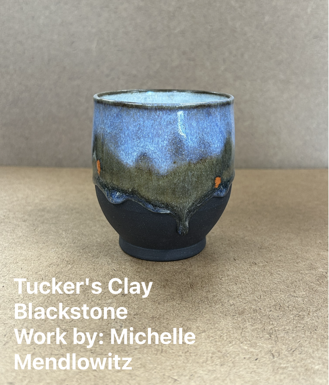 Tucker's Clay Blackstone Clay Cone 6 Stoneware