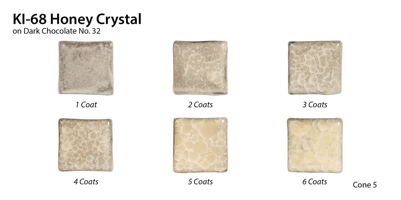 Amaco KI-68 Honey Crystal - Pint