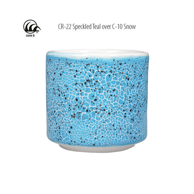 Amaco CR-22 Speckled Teal - Pint