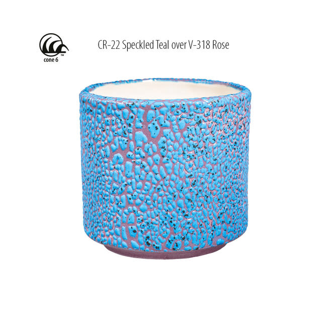 Amaco CR-22 Speckled Teal - Pint